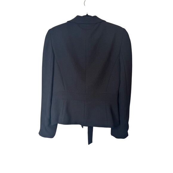 2/$30 Talbots Size 10 Black Blazer Jacket Polyester & Acetate - Picture 3 of 15